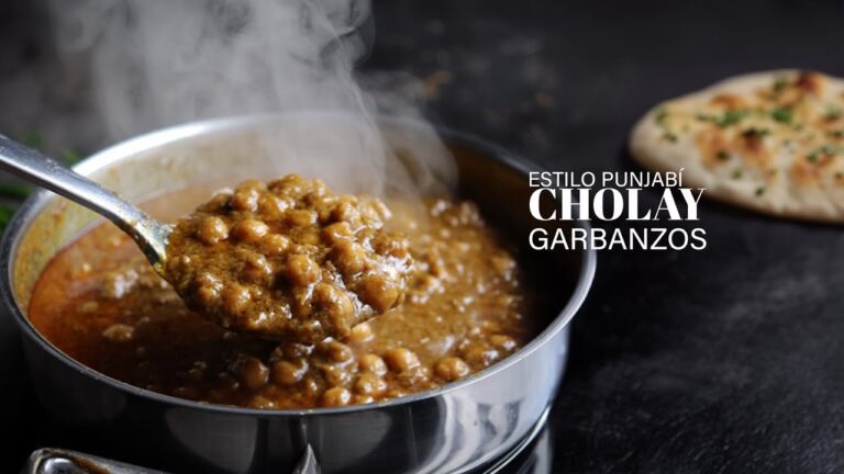 Curry de Garbanzos Punjabi: Una Deliciosa Receta