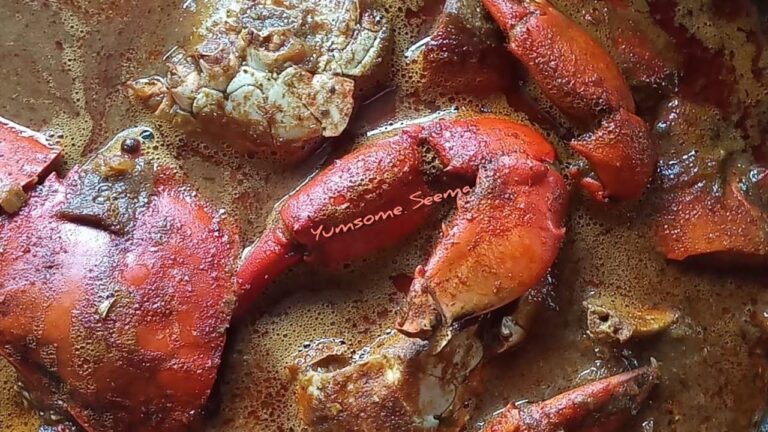 Delicioso Curry de Cangrejo Indio: Una Explosi&oacute;n de Sabores