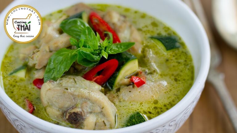 Delicias de la Cocina: Platillos con Curry Verde Indio