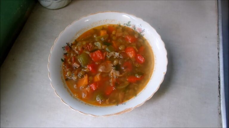 Deliciosas recetas tradicionales de lentejas y pimiento