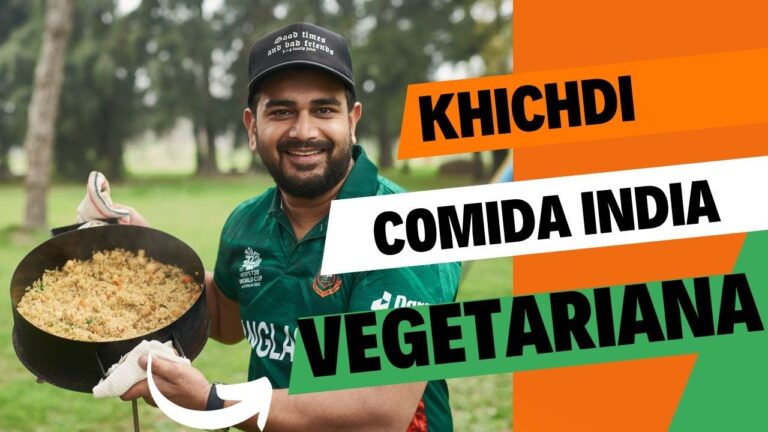 Deliciosos desayunos saludables con khichdi indio