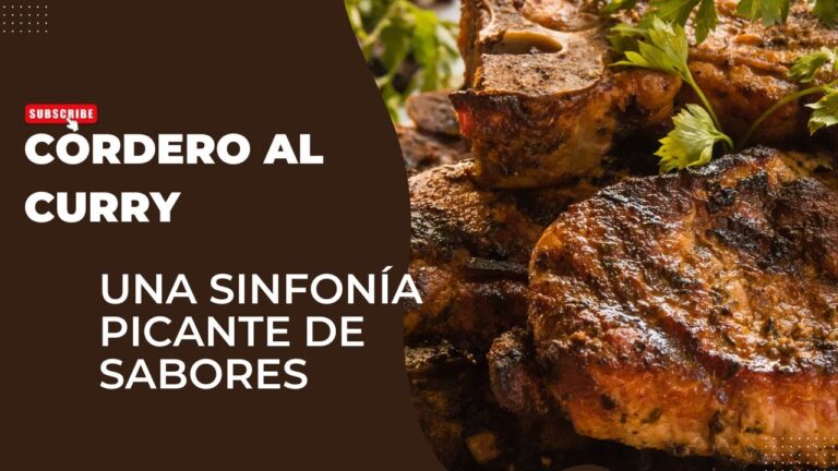 Sabores Intensos en Recetas de Cordero al Curry