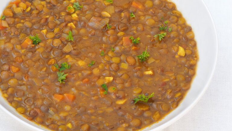 Deliciosas recetas tradicionales de lentejas especiadas