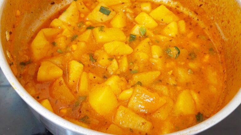 Batatas al Curry al Estilo Gujarati: Una Receta Esencial
