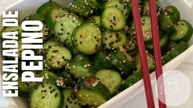Ensalada de Pepino al Estilo Indio: Frescura y Sabor Exóticos