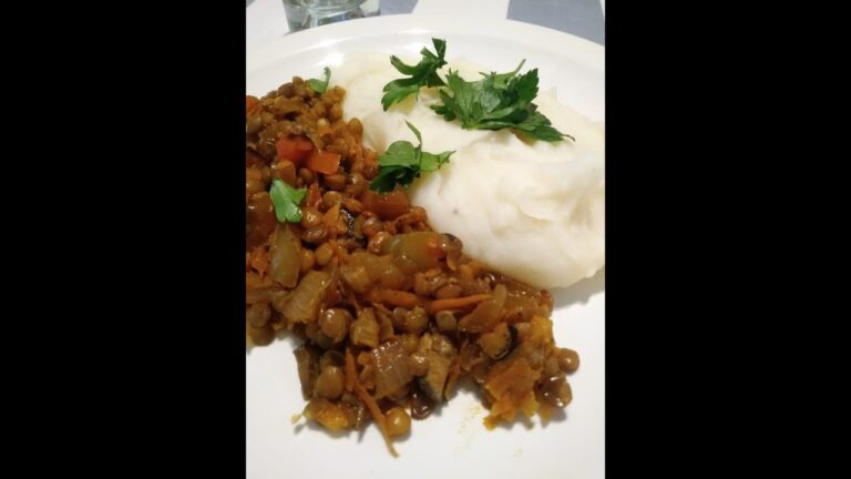 Recetas Saludables de Lentejas y Champi&ntilde;ones al Estilo Indio