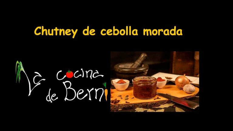 Deliciosas Recetas Tradicionales de Chutney de Cebolla