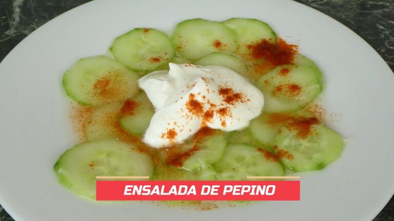 Ensalada de Pepino: Ingredientes Tradicionales Esenciales