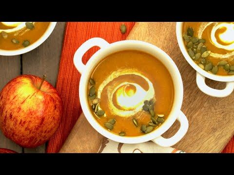 Sabores de la India en Sopa de Calabaza